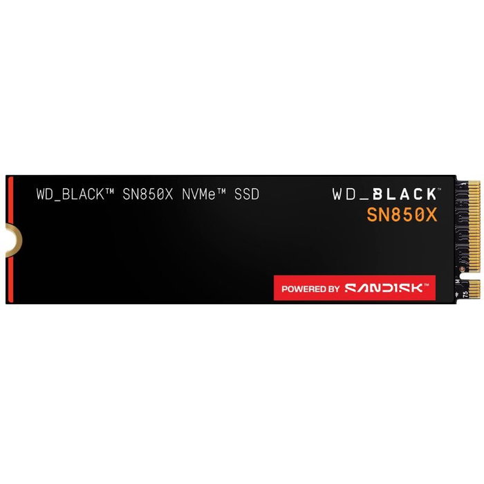 Western Digital WD_BLACK SN850X NVMe SSD 1TB M.2 PCIe 4.0